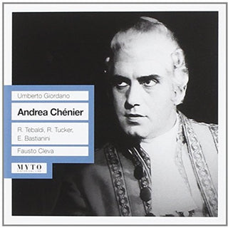 the album cover for Giordano / Tucker - Tebaldi-Tucker