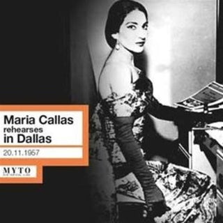 the album cover for Callas / Callas - Maria Callas Rehearses