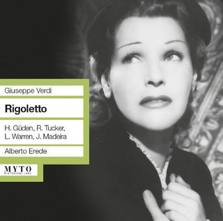 the album cover for Verdi / Tucker - Guden-Tucker-Warren