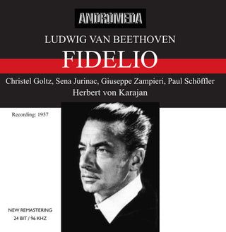 the album cover for Beethoven / Goltz / Karajan - Goltz-Jurinac-Schoff