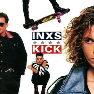 the album cover for INXS - Kick [Import LP]
