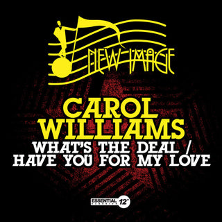 the album cover for Carol Williams - What's Deal / Have You for My Love