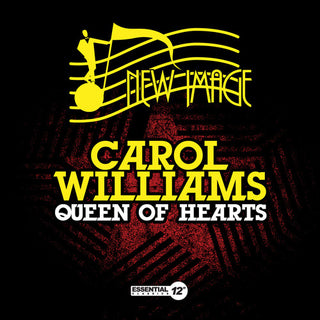 the album cover for Carol Williams - Queen of Hearts