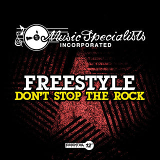 the album cover for Freestyle - Don't Stop Rock