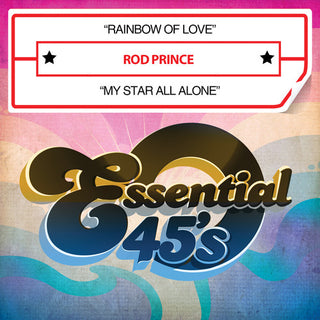 the album cover for Rod Prince - Rainbow of Love / My Star All Alone