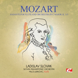the album cover for Slovak Philharmonic Orchestra - Andante for Flute & Orchestra in C Major K. 315