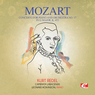 the album cover for Camerata Labacensis - Concerto for Piano & Orchestra No. 17 in G Major K