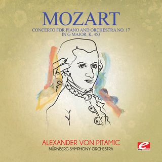 the album cover for NÃ¼rnberg Symphony Orchestra - Concerto for Piano & Orchestra No. 17 in G Major K