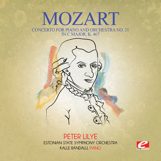 the album cover for Estonian State Symphony Orchestra - Concerto for Piano & Orchestra No. 21 in C Major K