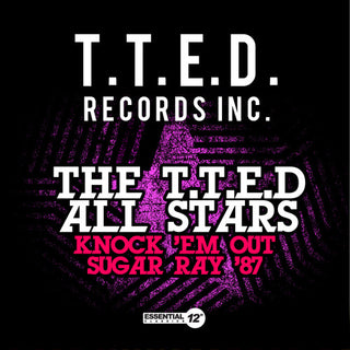 the album cover for TTED All Stars - Knock 'Em Out Sugar Ray '87