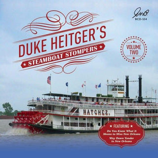 the album cover for Heitgers Steamboat Stompers - Volume Two