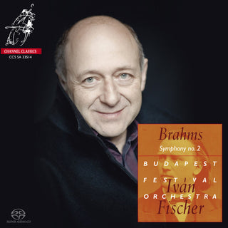 the album cover for Brahms / Fischer / Budapest Festival Orch - Sym 2 Tragic Ovtr Academic Festival Ovtr