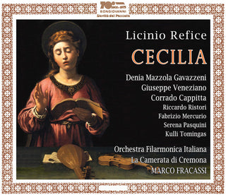 the album cover for Refice / Gavazzeni / Veneziano / Cappitta - Cecilia