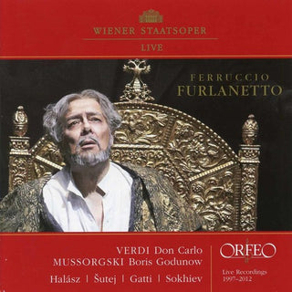the album cover for Verdi / Mussorgsky - Ferruccio Furlanetto