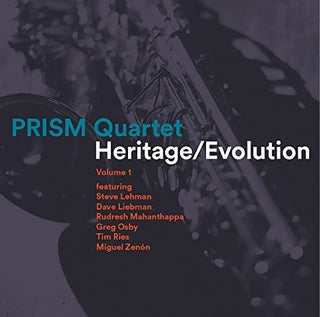 the album cover for Lehman / Liebman / Mahanthappa / Osby / Ries - Heritage / Evolution 1
