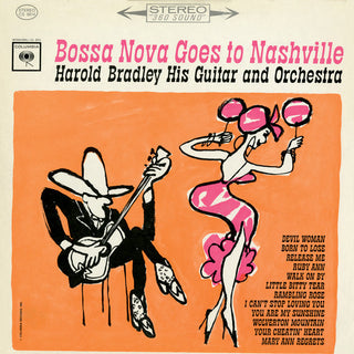 the album cover for Harold Bradley - Bossa Nova Goes to Nashville