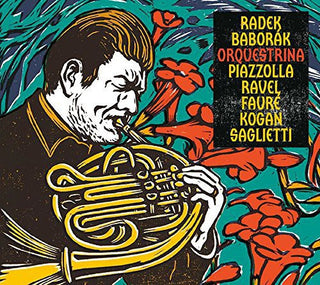 the album cover for Piazzola / Shaw / Kogan / Faure / Baborak - Orquestrina
