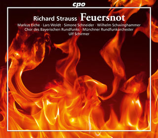 the album cover for R Strauss / Eiche / Woldt / Schneider - Feuersnot