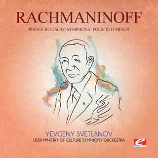 the album cover for USSR Ministry of Culture Symphony Orchestra - Prince Rotislav Symphonic Poem in D Min