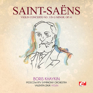the album cover for Moscow RTV Symphony Orchestra - Violin Concerto 3 in G Min 61