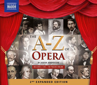 the album cover for Verdi / Wagner / Mozart - A to Z of Opera