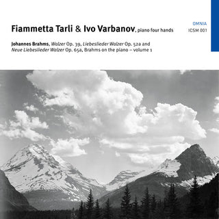 the album cover for Fiammetta Tarli - Waltzes for Piano Four-Hands