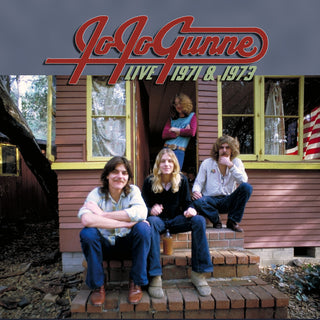 the album cover for Jo Jo Gunne - Live 1971 & 1973