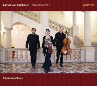 the album cover for Beethoven / Triovanbeethoven - Piano Trios 2