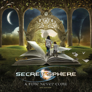 the album cover for Secret Sphere - Time Never Come