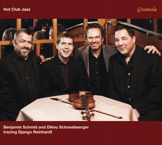 the album cover for Benjamin Schmid - Hot Club Jazz