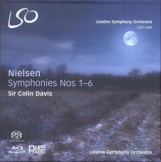 the album cover for Sir Colin Davis - Nielsen Symphonies Nos 1 - 6