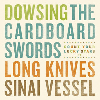 the album cover for Dowsing / Cardboard Swords / Long Knives / Sinai - Cyls Split Series #4