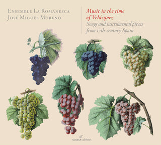the album cover for Sanz / Ensemble Romanesca / Moreno - Music in the Time of Velazquez