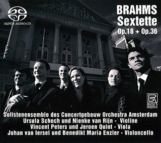 the album cover for Brahms / Solistenensemble Des Concertgebouw Orch - Sextets