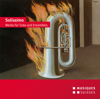 the album cover for Roggen / Schaedeli / Streicherensemble Des Berner - Solissimo - Works for Tuba & Ensembles