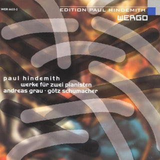 the album cover for Hindemith / Grau / Schumacher - Werke Fur Zwei Pianisten