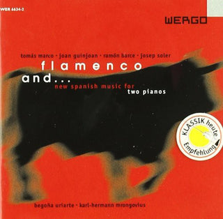the album cover for Karl-Hermann Mrongovius & Begona Uriarte - Uruarte / Mrongovius