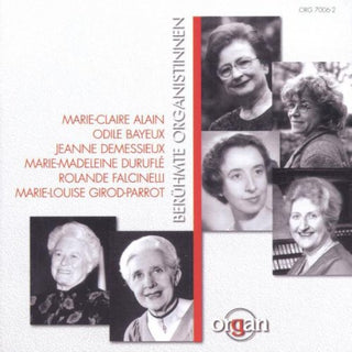 the album cover for Famous Woman Organists / Various - Famous Woman Organists
