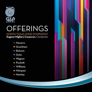 the album cover for North Texas Wind Symphony / Corporon - Offerings