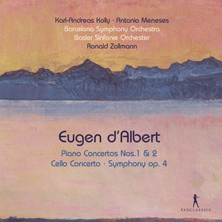 the album cover for Dalbert / Kolly / Basler Sinfonie Orchester - Piano Concertos Nos. 1 & 2 - Cello Cto - Sym Op. 4