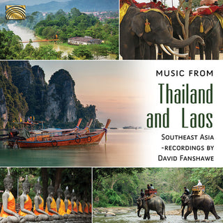 the album cover for David Fanshawe - Music from Thailand & Laos