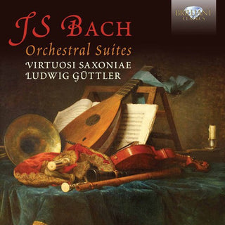 the album cover for Virtuosi Saxoniae - Orchestral Suites