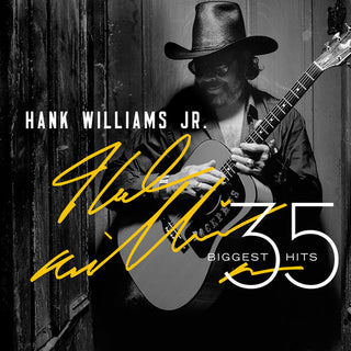 the album cover for Hank Williams Jr. - 35 Biggest Hits