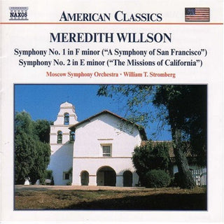 the album cover for William Stromberg - Symphony 1 in F minor / Symphony 2 in E minor