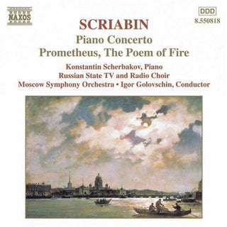 the album cover for Konstantin Scherbakov - Piano Concerto: Prometheus