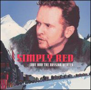the album cover for Simply Red - Love & the Russian Winter