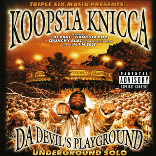 the album cover for Koopsta Knicca - Da Devil's Playground / Underground Solo
