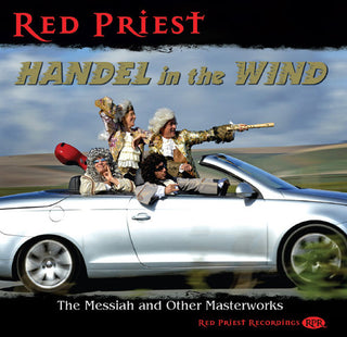 the album cover for Handel / Red Priest - Handel in the Wind