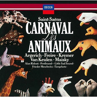the album cover for Martha Argerich - Saint-Saens: Le Carnaval Des Animaux