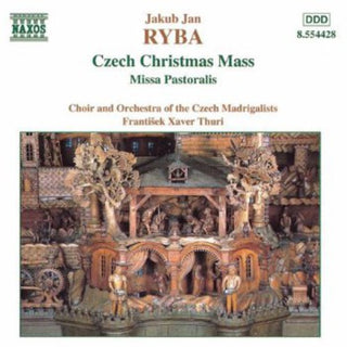 the album cover for J.J. Ryba - Czech Christmas Mass